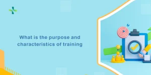 What is the purpose and characteristics of training