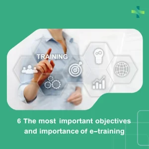 6 The most important objectives and importance of e-training