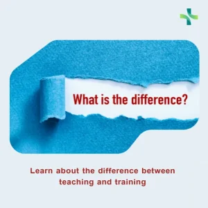 Learn about the difference between teaching and training