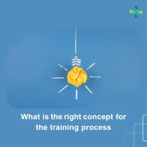 What is the right concept for the training process