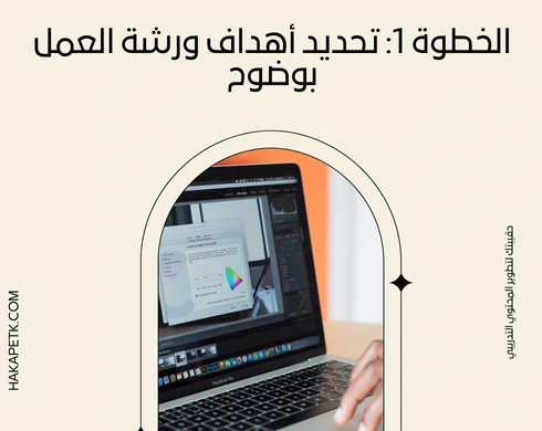 (في 10 خطوات) كيف تحوّل محتوى ورشة عمل إلى حقيبة إلكترونية؟